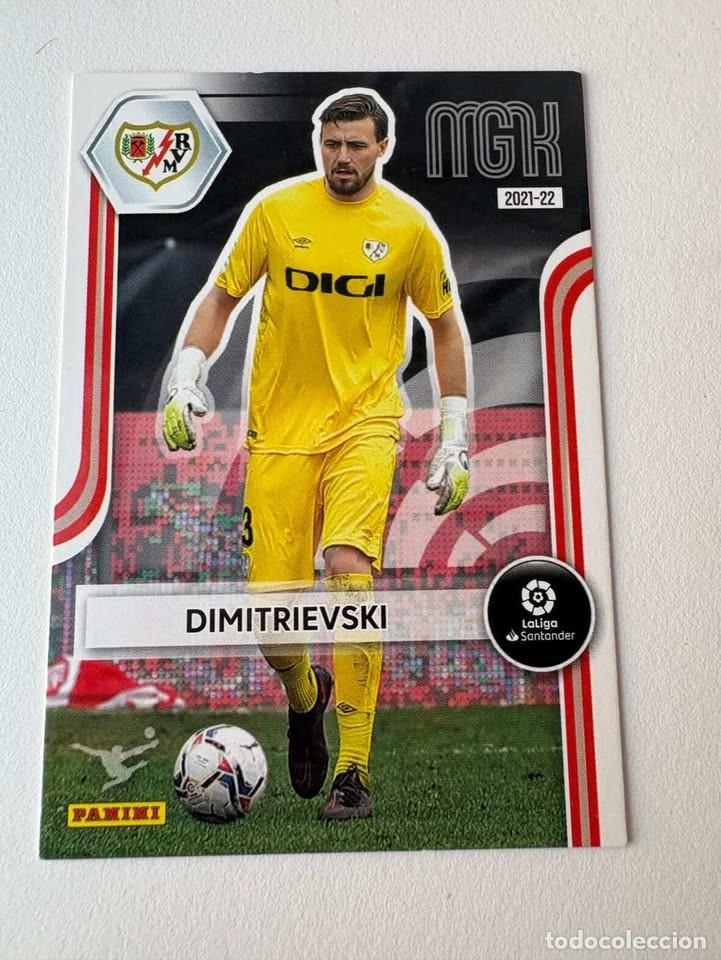 Colecionismo desportivo: Dimitrievski Rayo Vallecano 272 Megacracks 2021-22