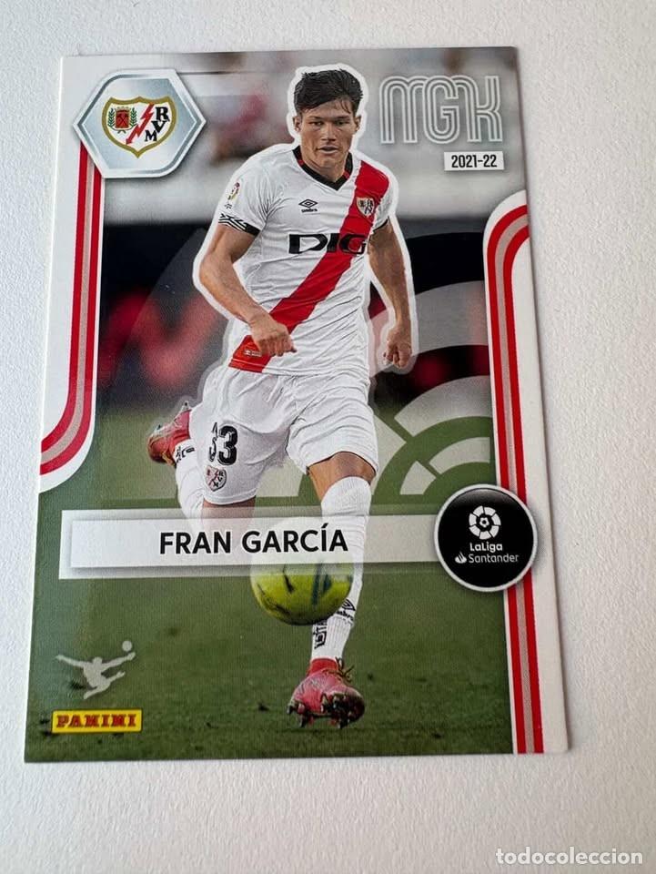 Colecionismo desportivo: Fran Garc&iacute;a Rayo Vallecano 278 Megacracks 2021-22