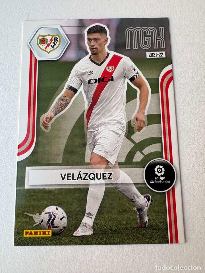 Colecionismo desportivo: Vel&aacute;zquez Rayo Vallecano 277 Megacracks 2021-22