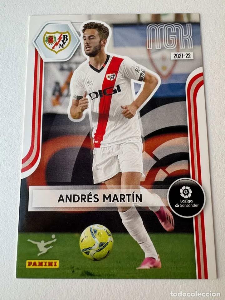 Collectionnisme sportif: Andr&eacute;s Mart&iacute;n Rayo Vallecano 288 Megacracks 2021-22