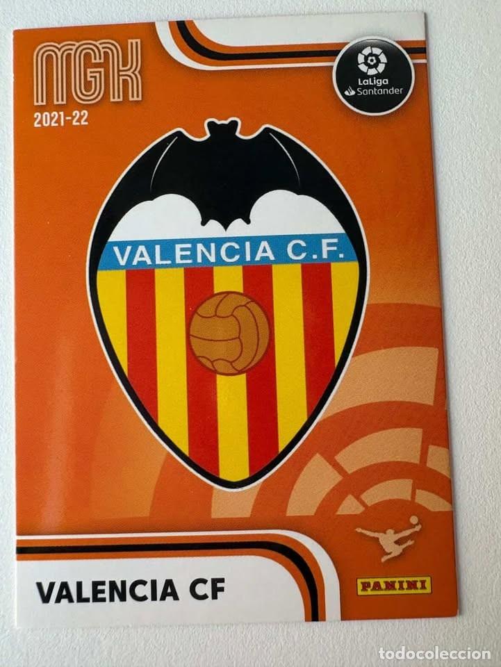 Coleccionismo deportivo: Escudo Valencia 325 Megacracks 2021-22