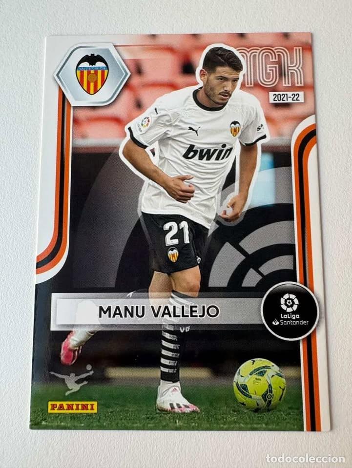 Coleccionismo deportivo: Manu Vallejo Valencia 342 Megacracks 2021-22
