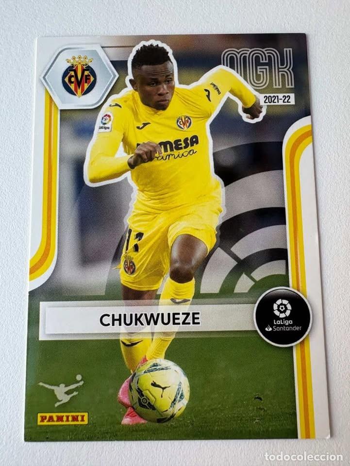 Coleccionismo deportivo: Chukwueze Villareal 360 Megacracks 2021-22