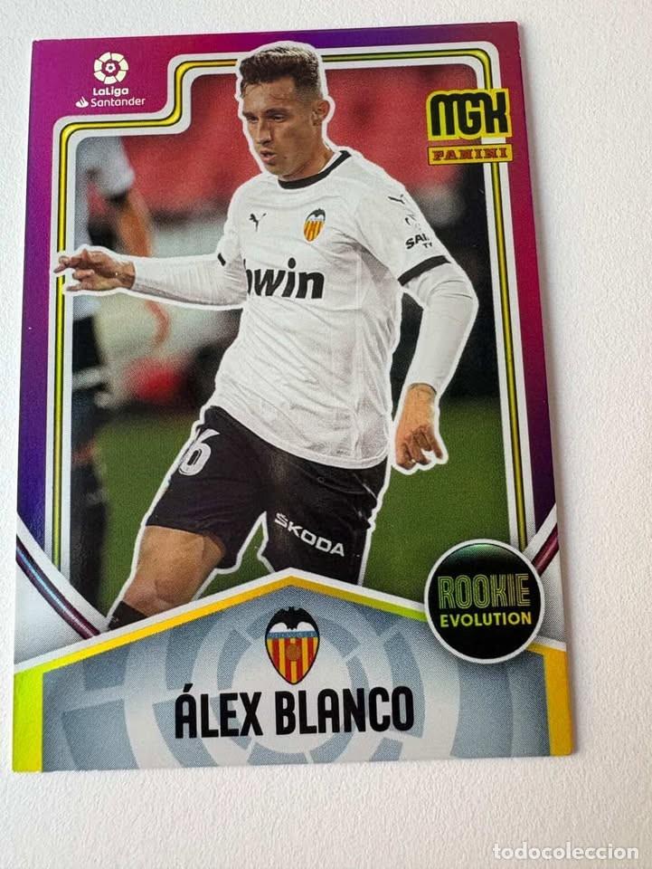 Coleccionismo deportivo: &Aacute;lex Blanco Valencia Rookie Evolution 381 Megacracks 2021-22