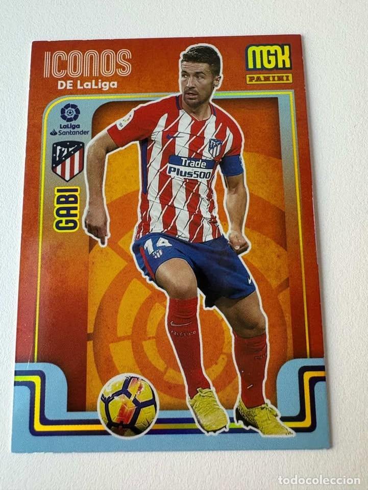 Coleccionismo deportivo: Gabi Atl&eacute;tico De Madrid Iconos De LaLiga 419 Megacracks 2021-22