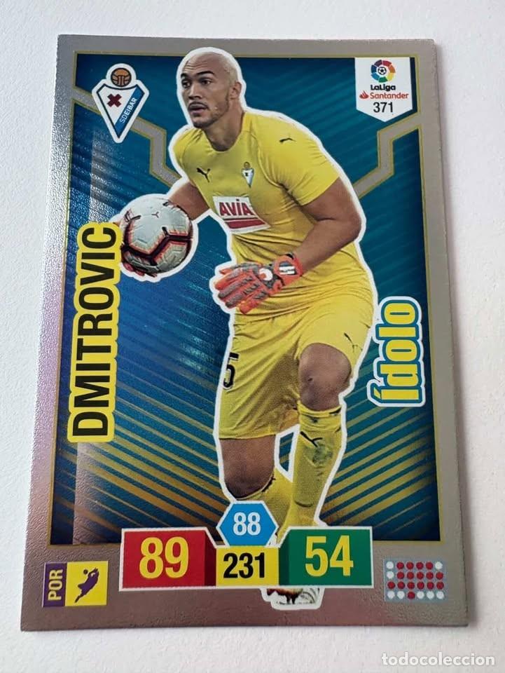 Coleccionismo deportivo: Dmitrovic Eibar &Iacute;dolo 371 Adrenalyn 2018-19