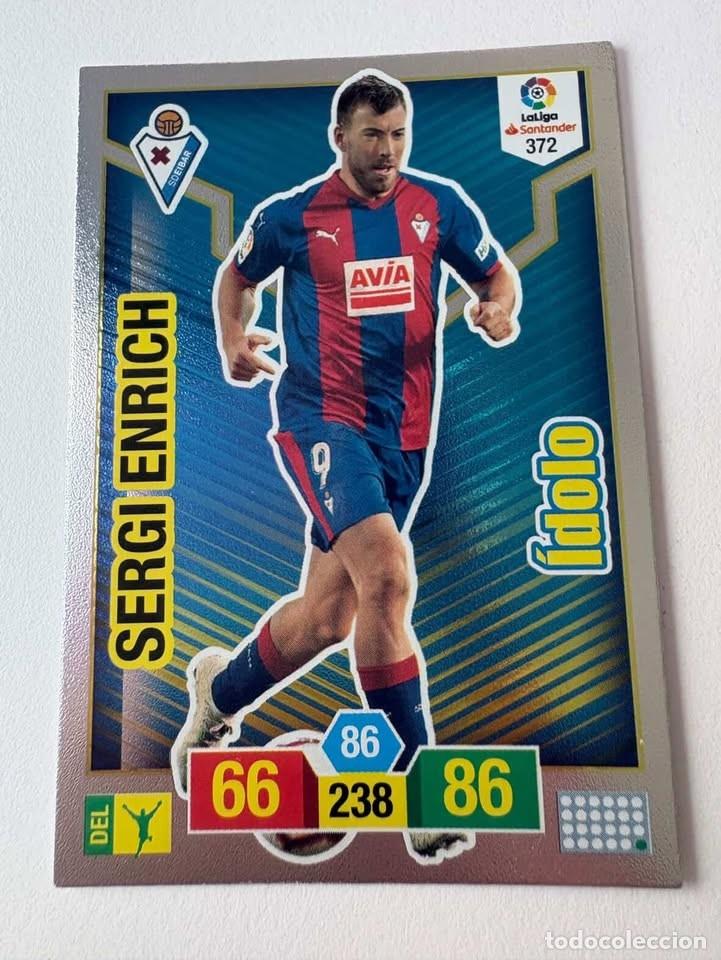 Coleccionismo deportivo: Sergi Enrich Eibar &Iacute;dolo 372 Adrenalyn 2018-19