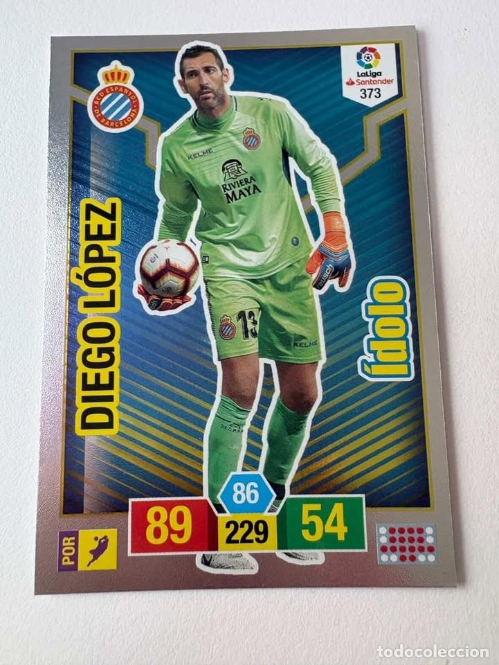 Coleccionismo deportivo: Diego L&oacute;pez Espanyol &Iacute;dolo 373 Adrenalyn 2018-19