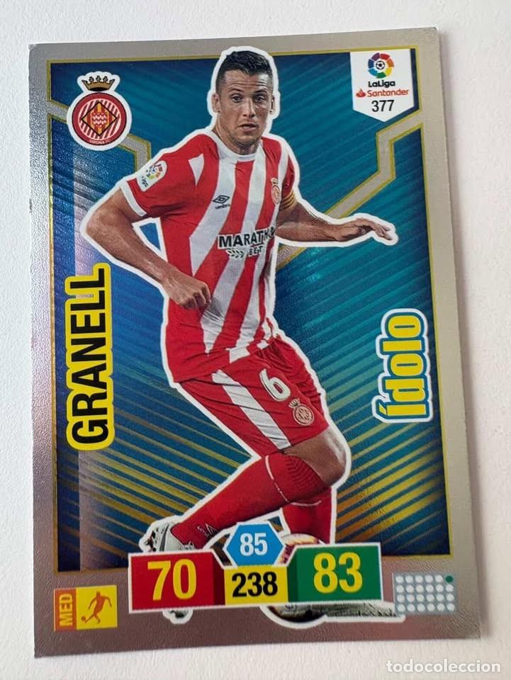 Coleccionismo deportivo: Granell Girona &Iacute;dolo 377 Adrenalyn 2018-19