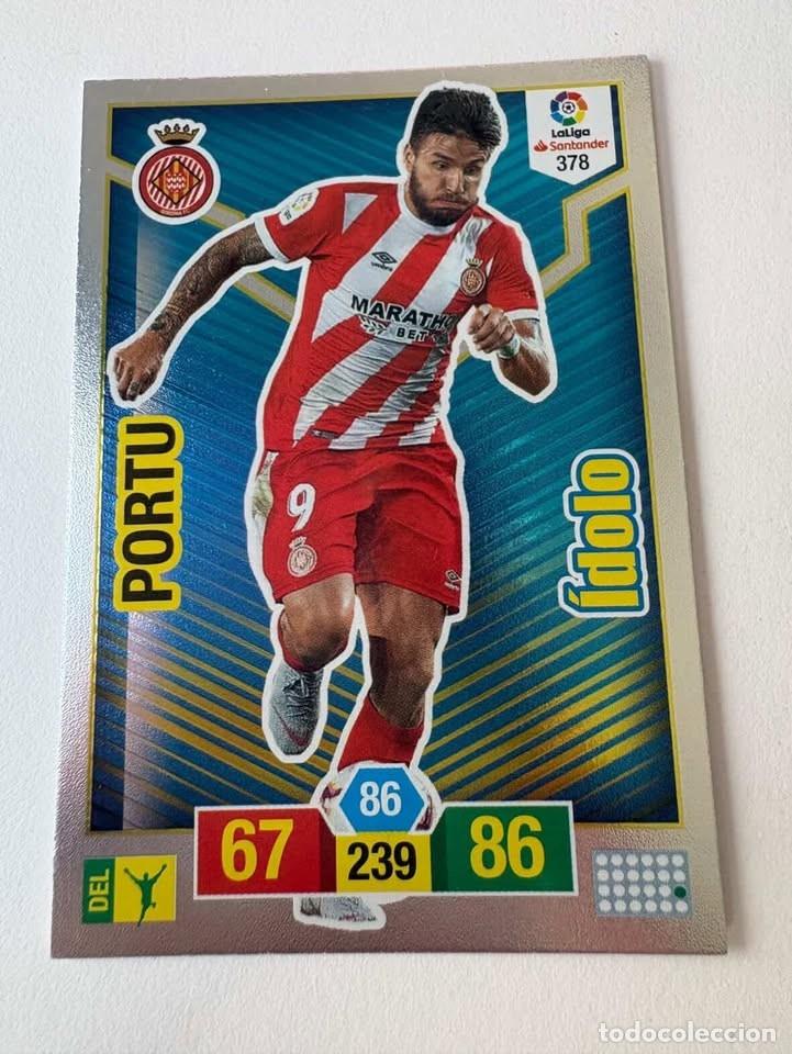 Coleccionismo deportivo: Portu Girona &Iacute;dolo 378 Adrenalyn 2018-19