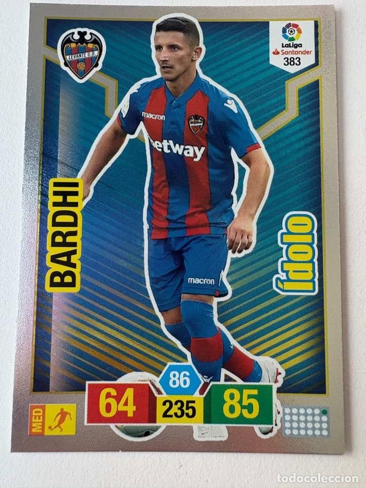 Coleccionismo deportivo: Bardhi Levante &Iacute;dolo 383 Adrenalyn 2018-19