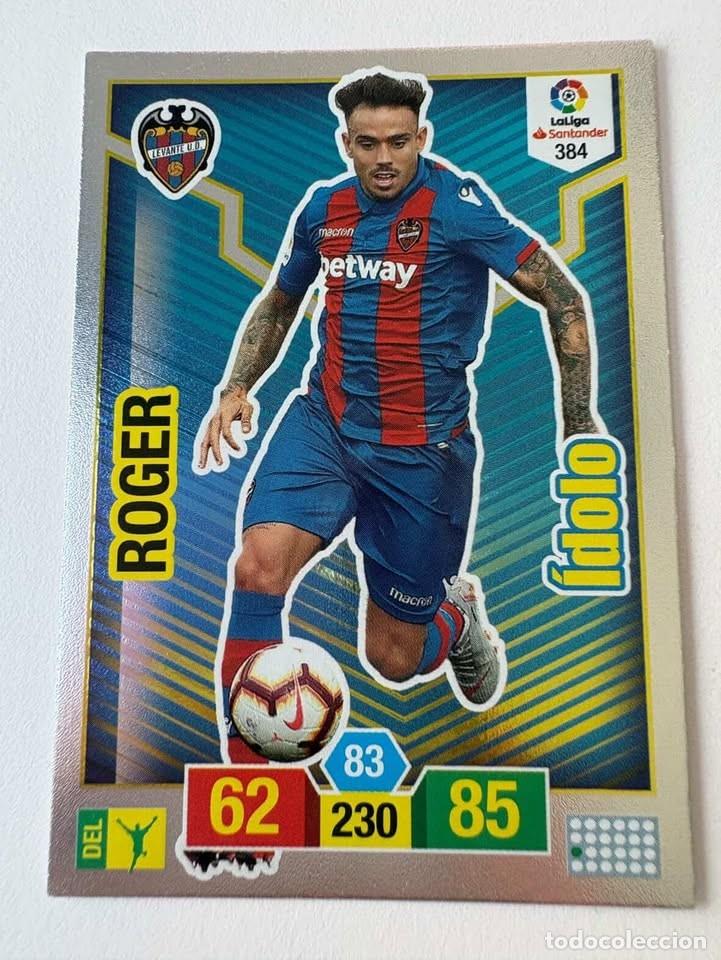 Coleccionismo deportivo: Roger Levante &Iacute;dolo 384 Adrenalyn 2018-19