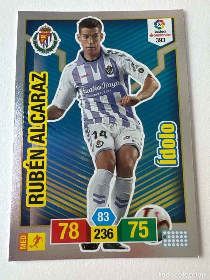 Collectionnisme sportif: Rub&eacute;n Alcaraz Valladolid &Iacute;dolo 393 Adrenalyn 2018-19