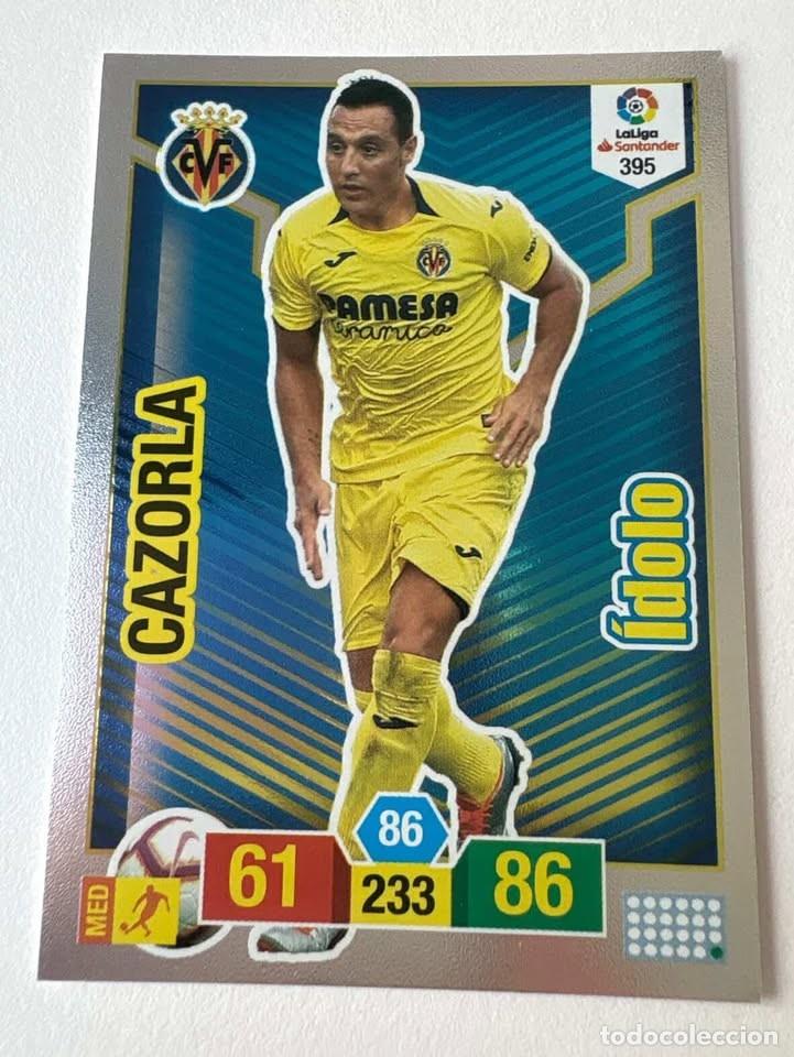 Coleccionismo deportivo: Cazorla Villarreal &Iacute;dolo 395 Adrenalyn 2018-19