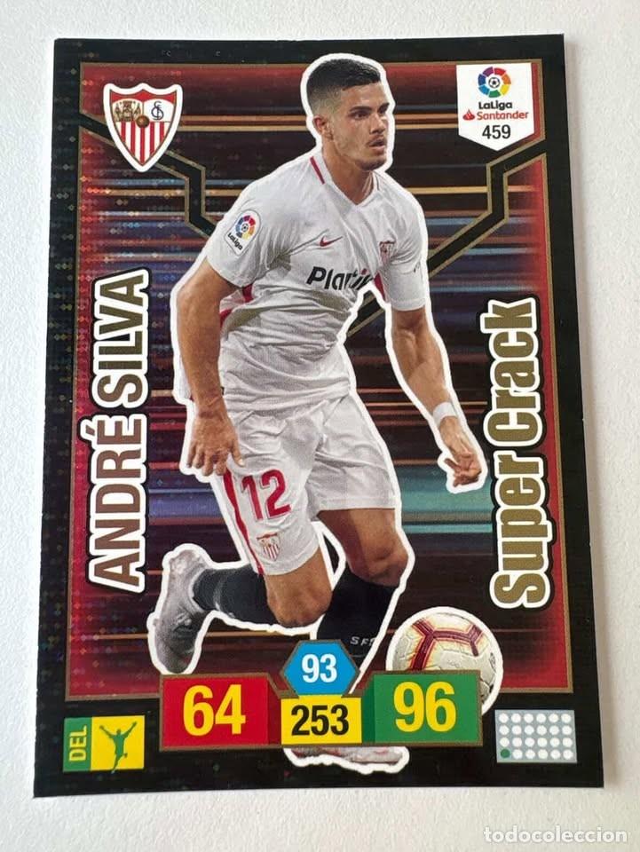 Coleccionismo deportivo: Andr&eacute; Silva Sevilla Super Crack 459 Adrenalyn 2018-19