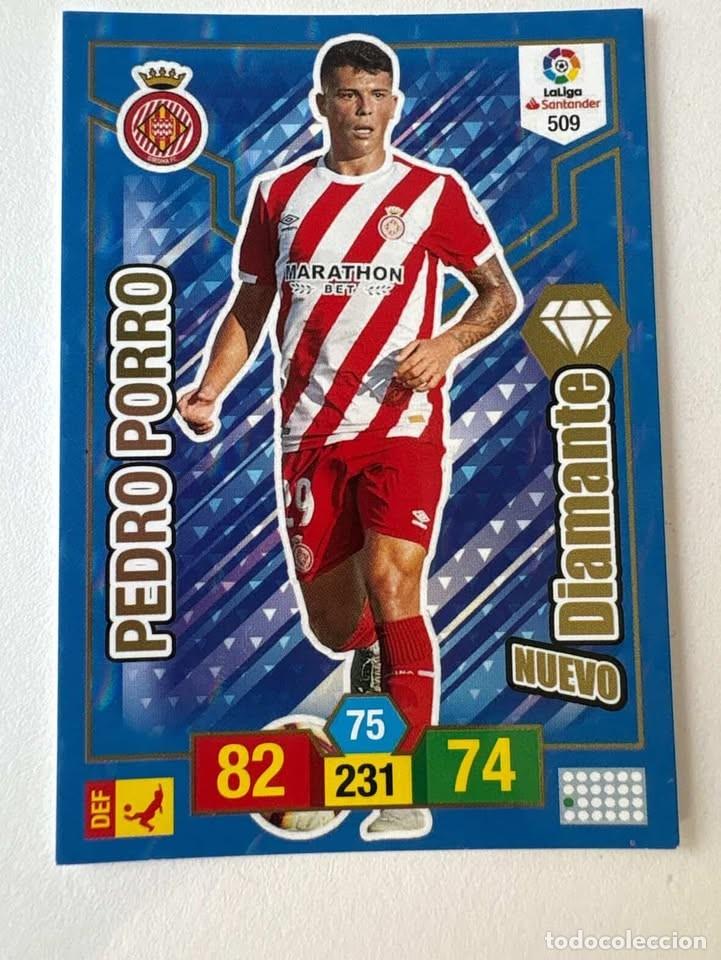 Coleccionismo deportivo: Pedro Porro Girona Nuevo Diamante 509 Adrenalyn 2018-19