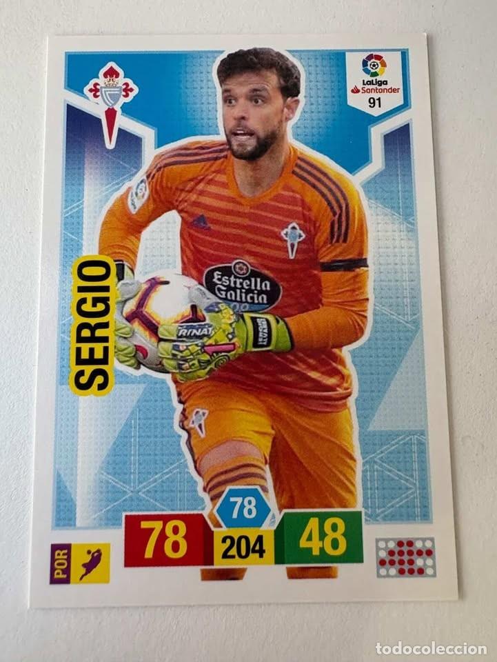 Coleccionismo deportivo: Sergio Celta 91 Adrenalyn 2018-19