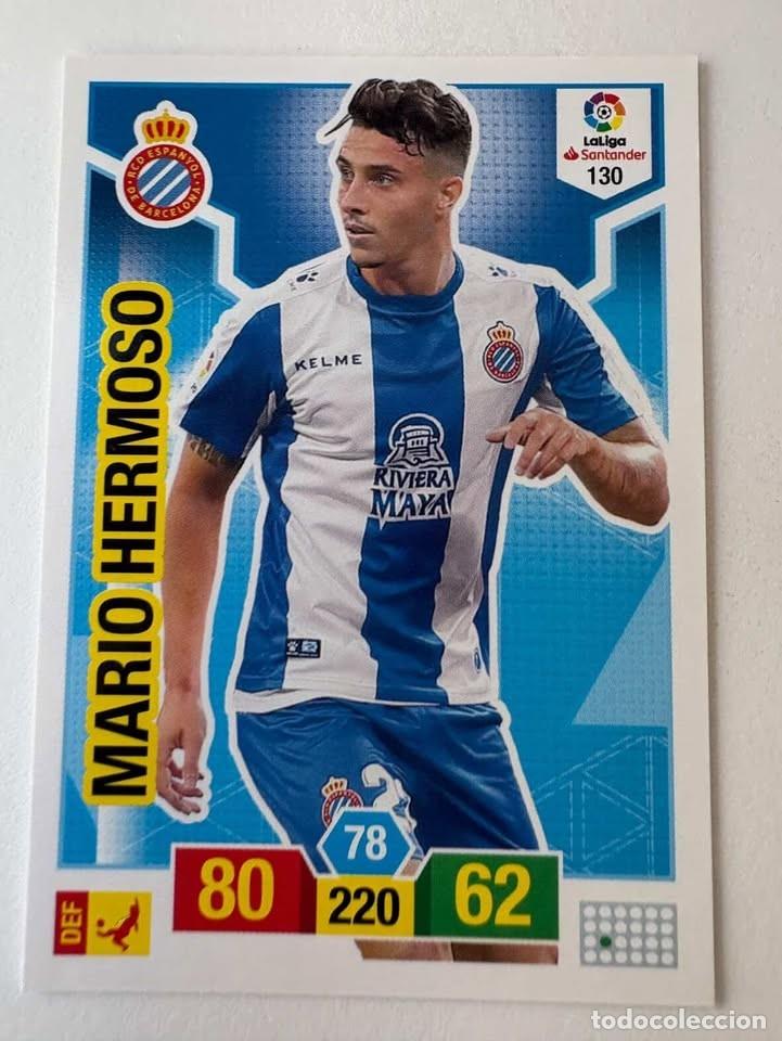 Coleccionismo deportivo: Mario Hermoso Espanyol 130 Adrenalyn 2018-19