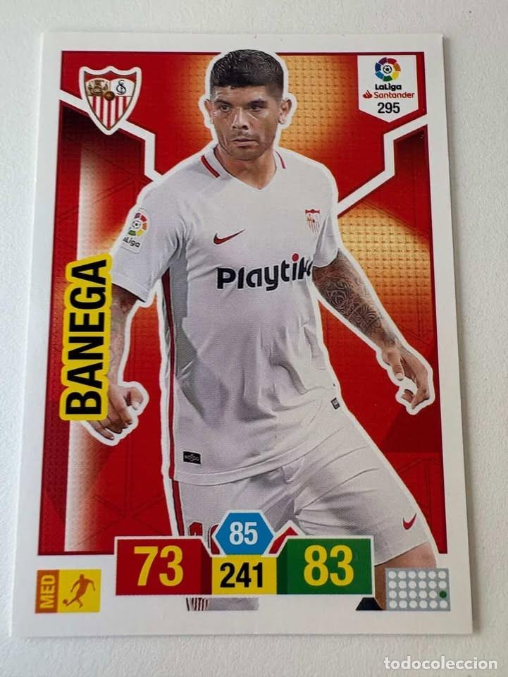 Coleccionismo deportivo: Banega Sevilla 295 Adrenalyn 2018-19