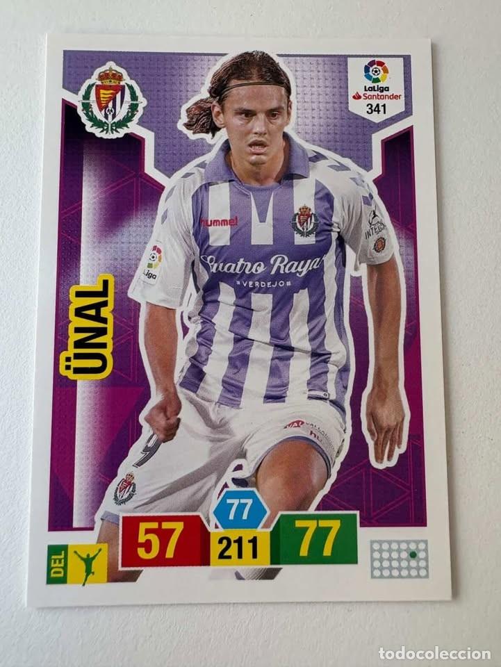 Coleccionismo deportivo: &Uuml;nal Valladolid 341 Adrenalyn 2018-19