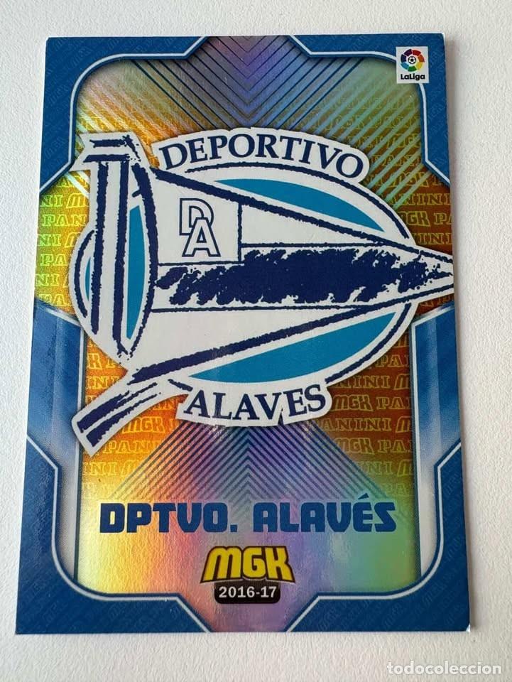 Collectionnisme sportif: Escudo Alav&eacute;s 1 Megacracks 2016-17