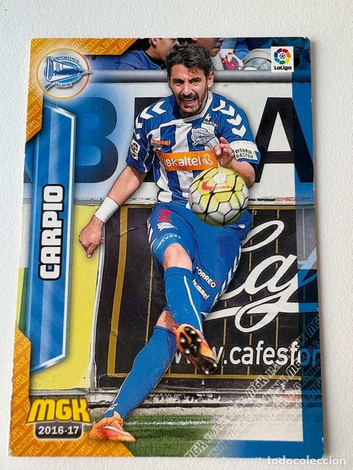 Collectionnisme sportif: Carpio Alav&eacute;s 5 Megacracks 2016-17