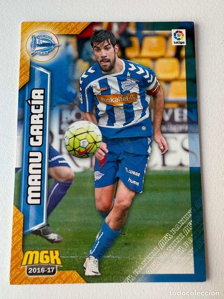 Collectionnisme sportif: Manu Garc&iacute;a Alav&eacute;s 12 Megacracks 2016-17