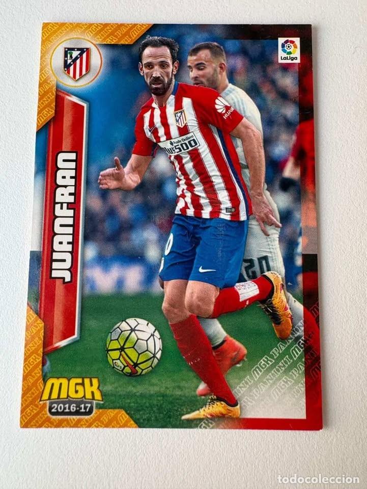 Collectionnisme sportif: Juanfran Atl&eacute;tico de Madrid 59 Megacracks 2016-17