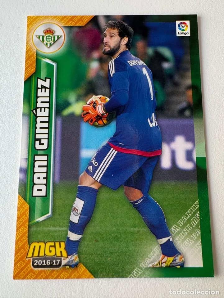 Coleccionismo deportivo: Dani Gim&eacute;nez Betis 112 Megacracks 2016-17