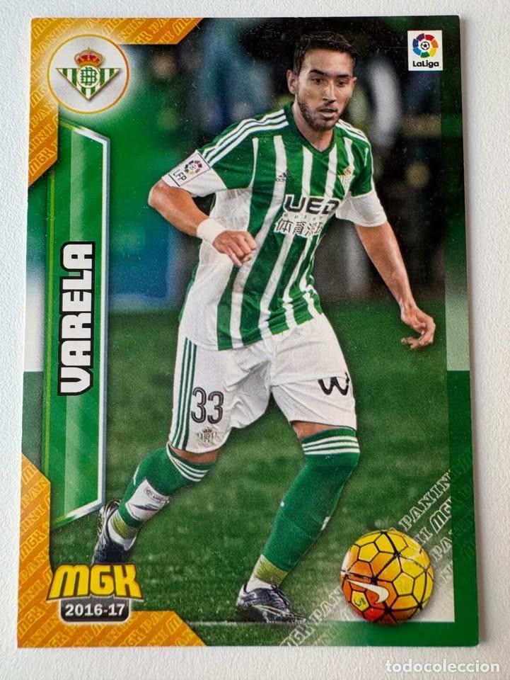 Coleccionismo deportivo: Varela Betis 118 Megacracks 2016-17