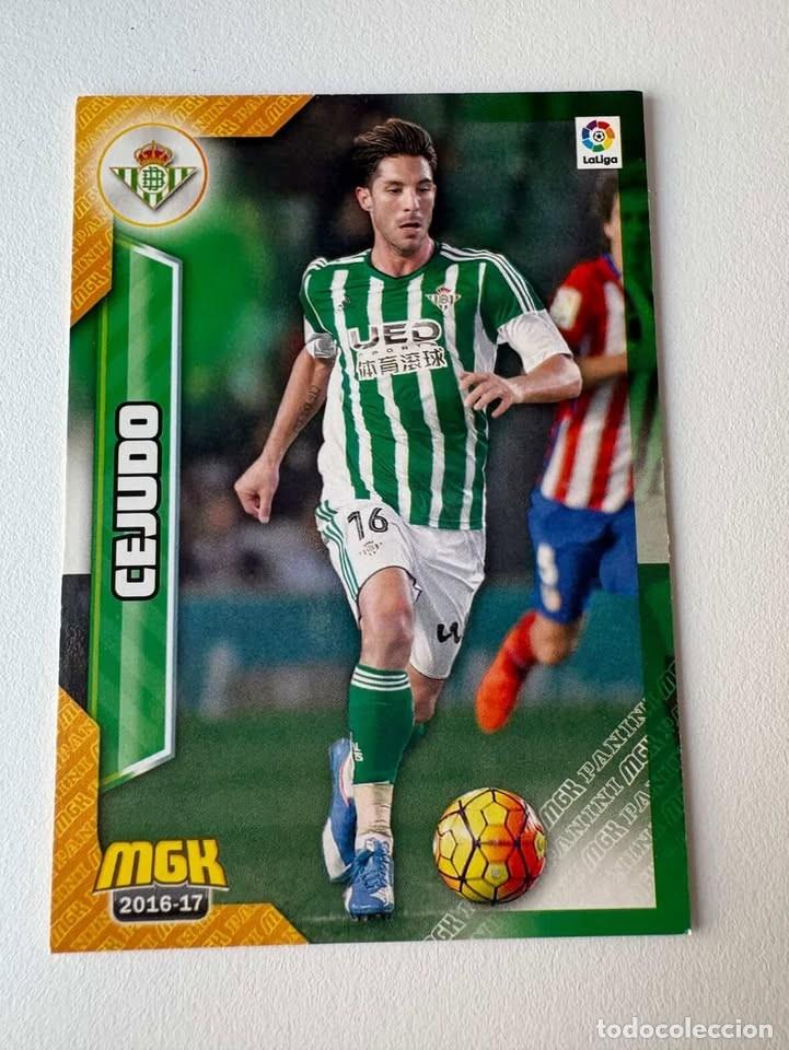Coleccionismo deportivo: Cejudo Betis 125 Megacracks 2016-17