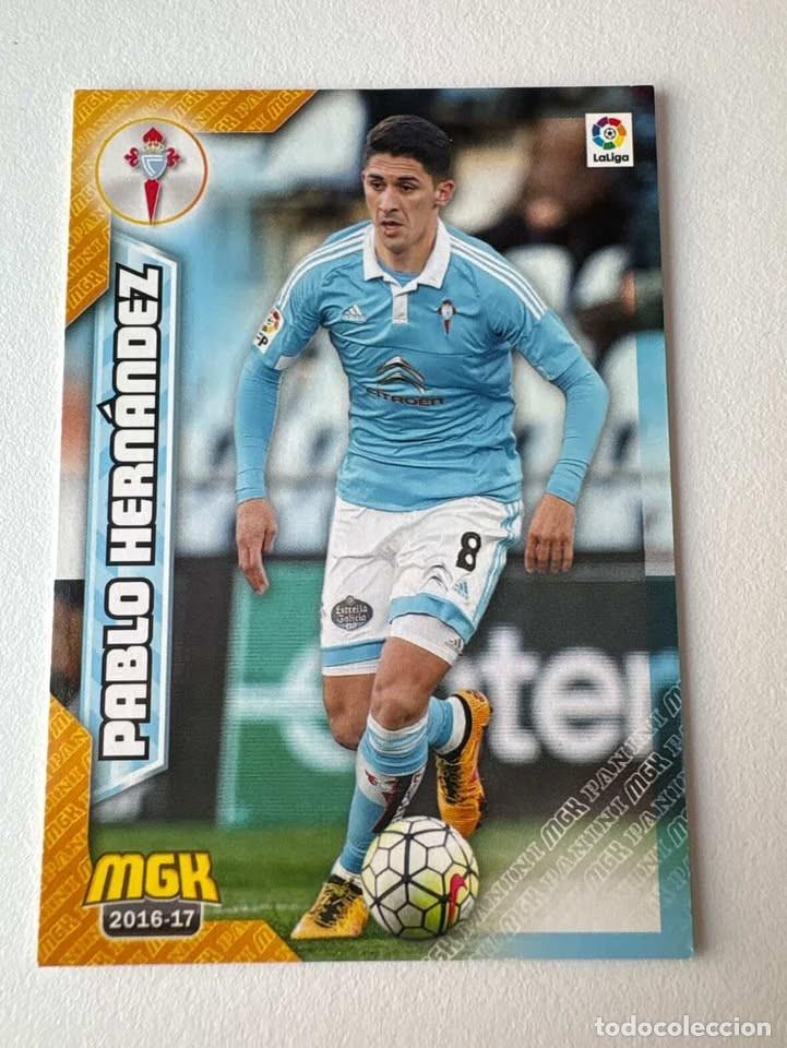 Coleccionismo deportivo: Pablo Hern&aacute;dez Celta 150 Megacracks 2016-17