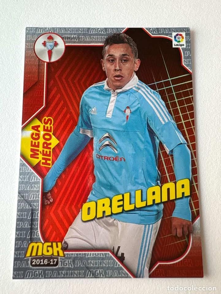 Coleccionismo deportivo: Orellana Celta Mega H&eacute;roes 161 Megacracks 2016-17