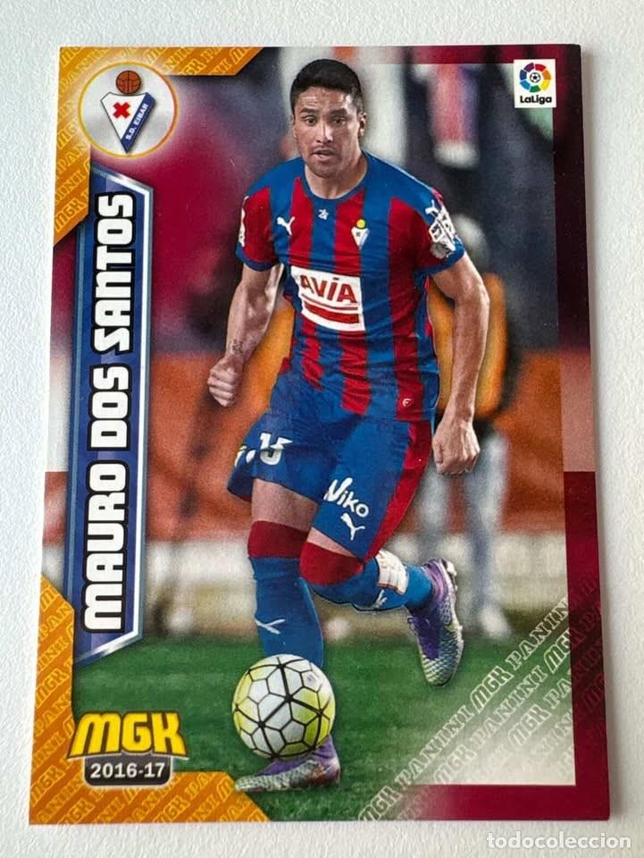 Coleccionismo deportivo: Mauro Dos Santos Eibar 195 Megacracks 2016-17