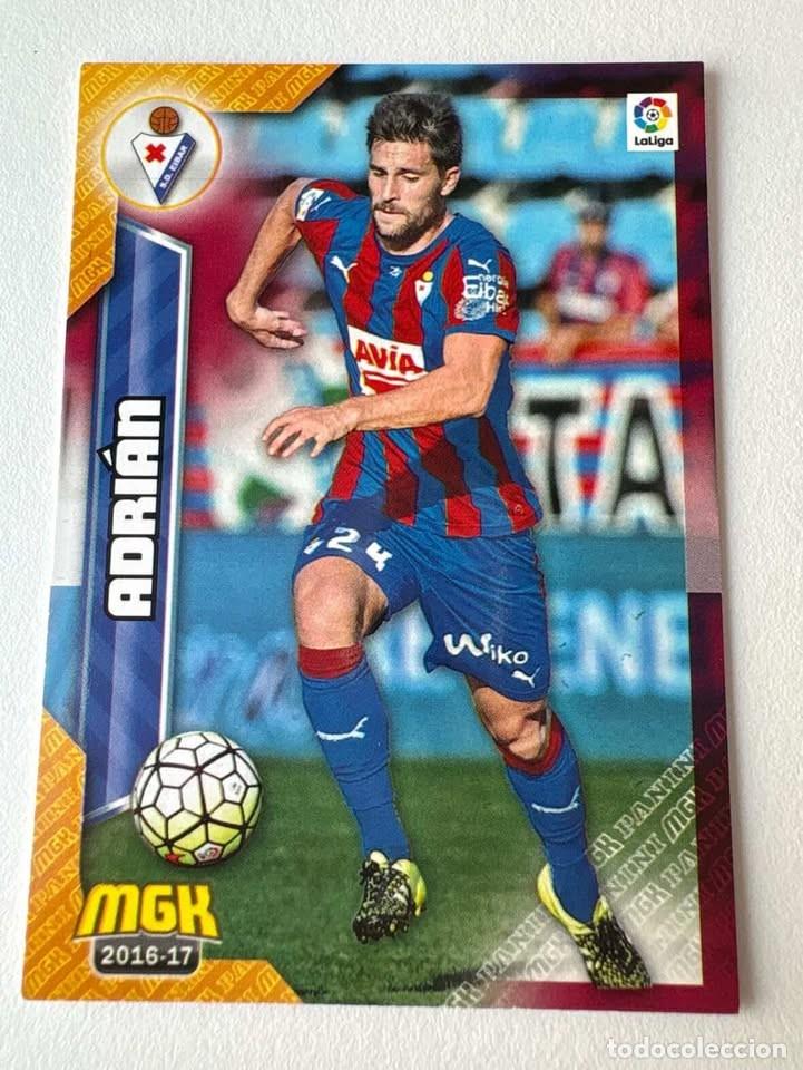 Coleccionismo deportivo: Adri&aacute;n Eibar 202 Megacracks 2016-17