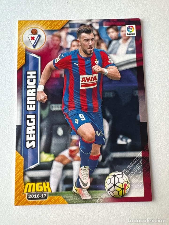 Coleccionismo deportivo: Sergi Enrich Eibar 210 Megacracks 2016-17