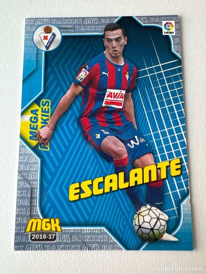 Coleccionismo deportivo: Escalante Eibar Mega Rookies 216 Megacracks 2016-17