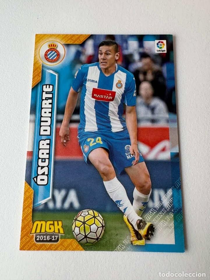 Collectionnisme sportif: &Oacute;scar Duarte Espanyol 223 Megacracks 2016-17