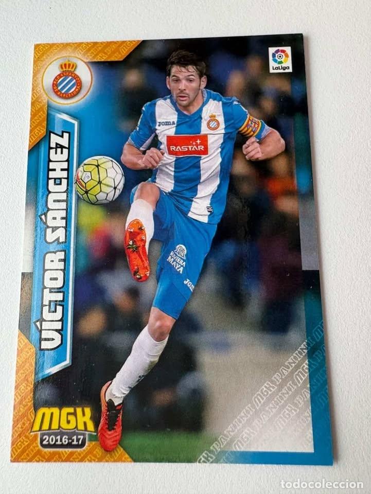 Collectionnisme sportif: V&iacute;ctor S&aacute;nchez Espanyol 229 Megacracks 2016-17