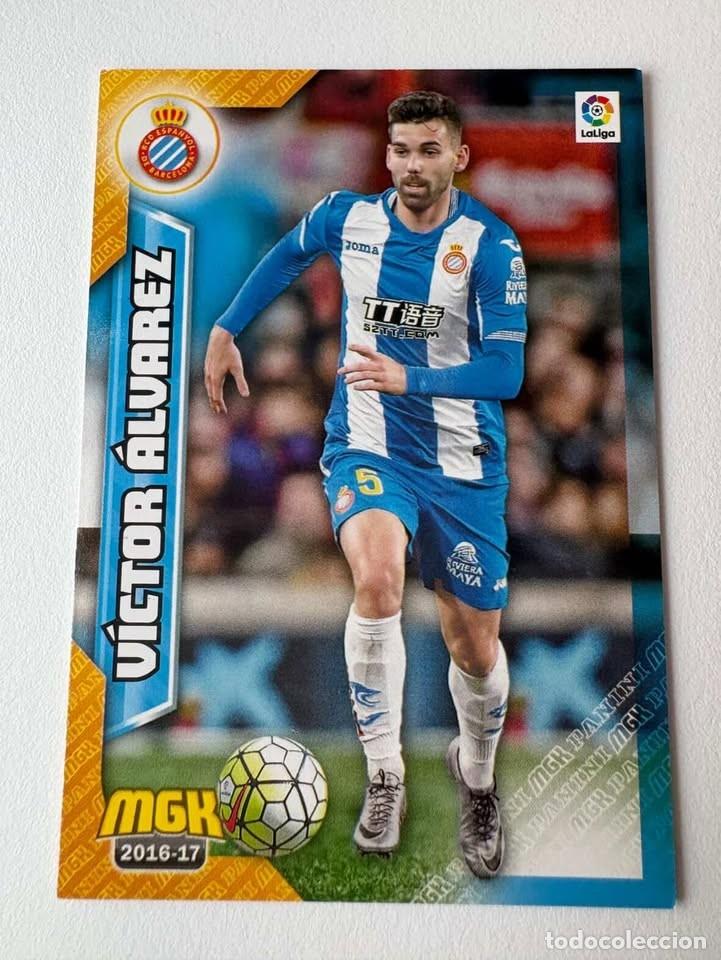 Collectionnisme sportif: V&iacute;ctor &Aacute;lvarez Espanyol 230 Megacracks 2016-17