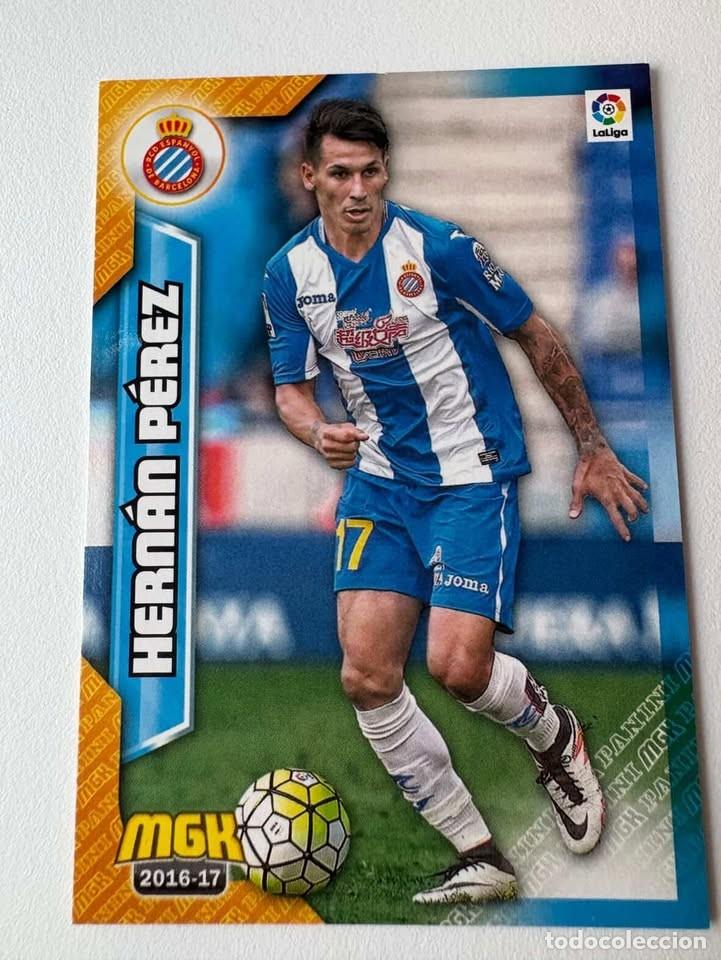 Collectionnisme sportif: Hern&aacute;n P&eacute;rez Espanyol 233 Megacracks 2016-17