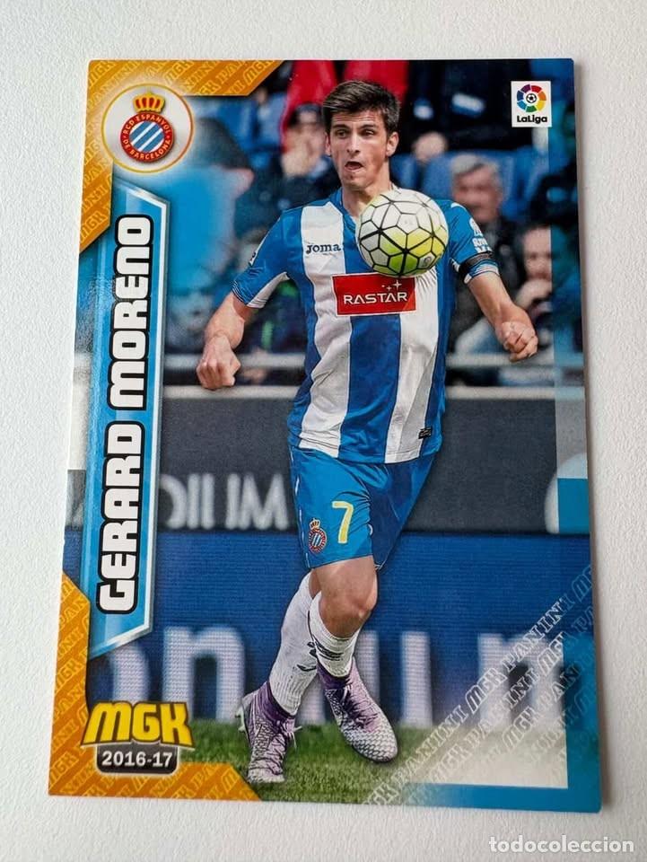 Collectionnisme sportif: Gerard Moreno Espanyol 236 Megacracks 2016-17
