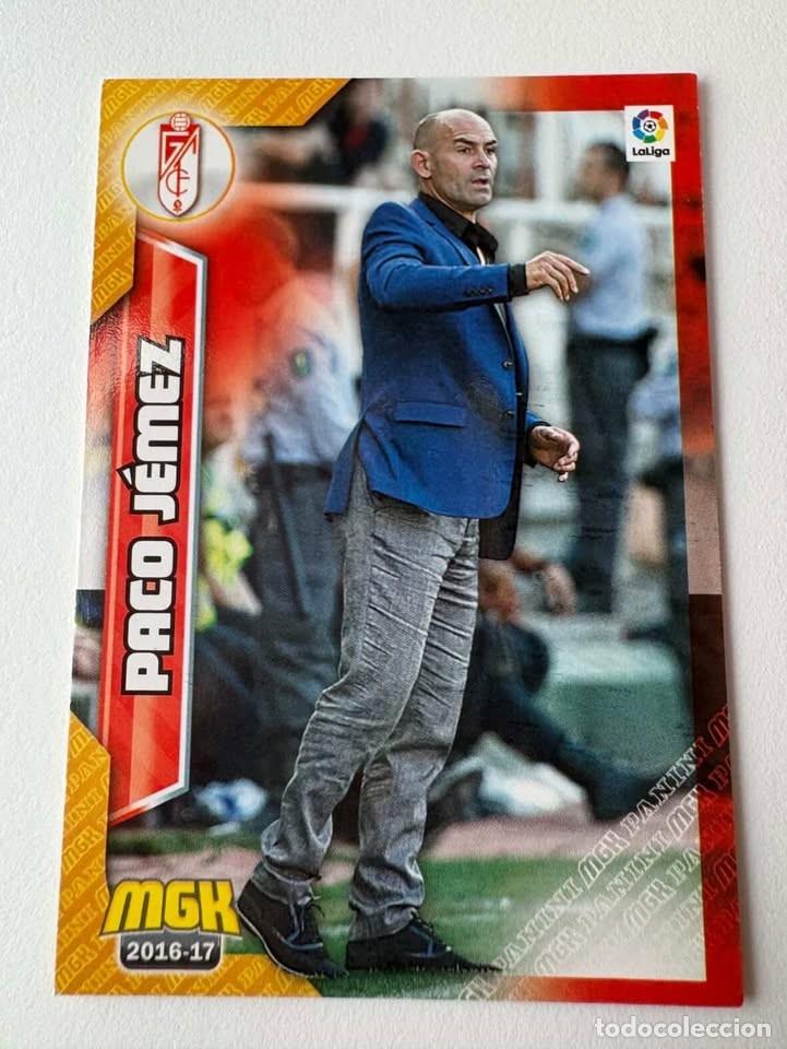 Colecionismo desportivo: Paco J&eacute;mez Granada 245 Megacracks 2016-17