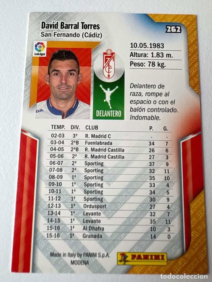 Coleccionismo deportivo: Barral Granada 262 Megacracks 2016-17 - Foto 2