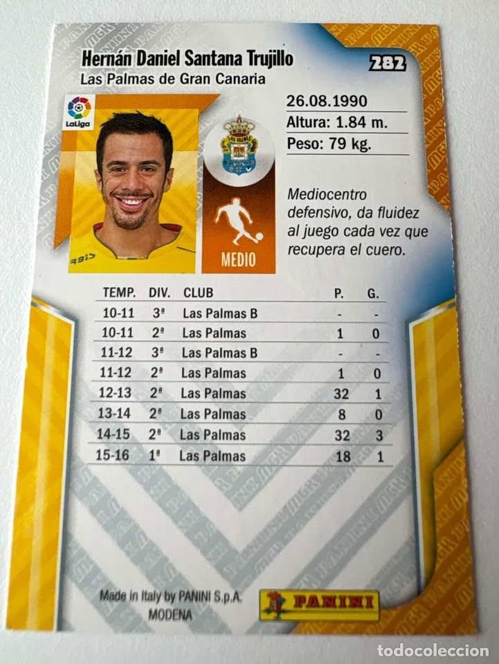 Coleccionismo deportivo: Hern&aacute;n Las Palmas 282 Megacracks 2016-17 - Foto 2
