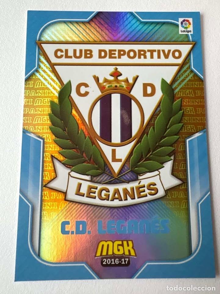 Coleccionismo deportivo: Escudo Legan&eacute;s 298 Megacracks 2016-17