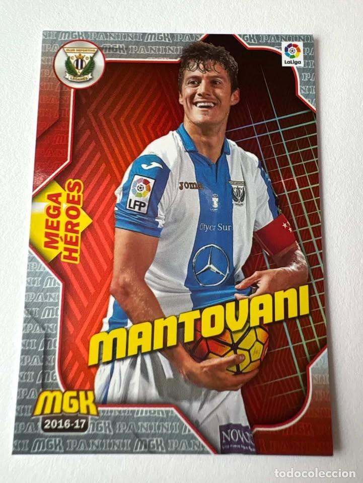 Coleccionismo deportivo: Mantovani Legan&eacute;s Mega H&eacute;roes 322 Megacracks 2016-17