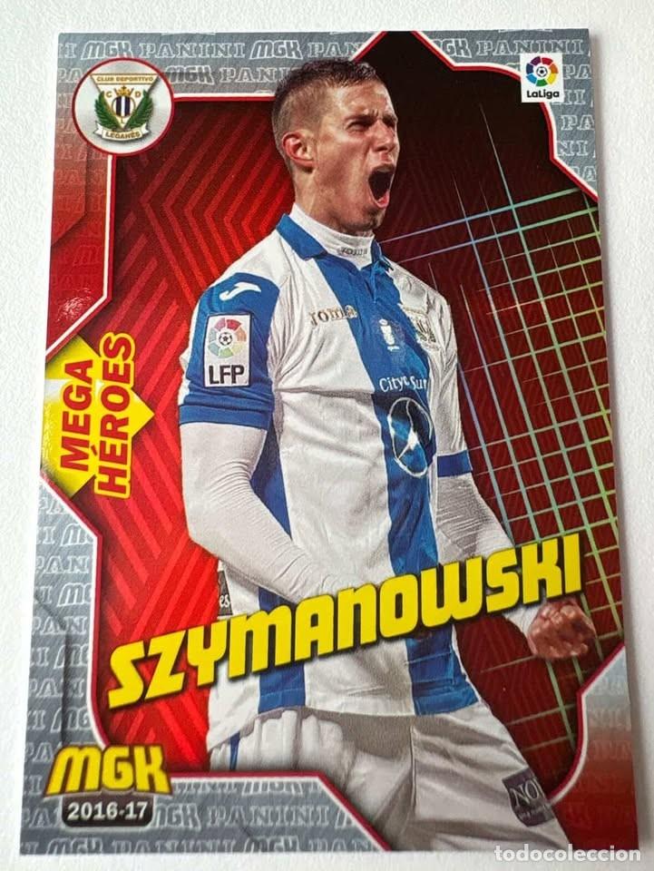 Coleccionismo deportivo: Szymanowski Legan&eacute;s Mega H&eacute;roes 323 Megacracks 2016-17