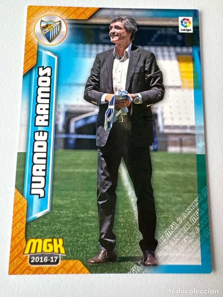 Coleccionismo deportivo: Juande Ramos M&aacute;laga 353 Megacracks 2016-17