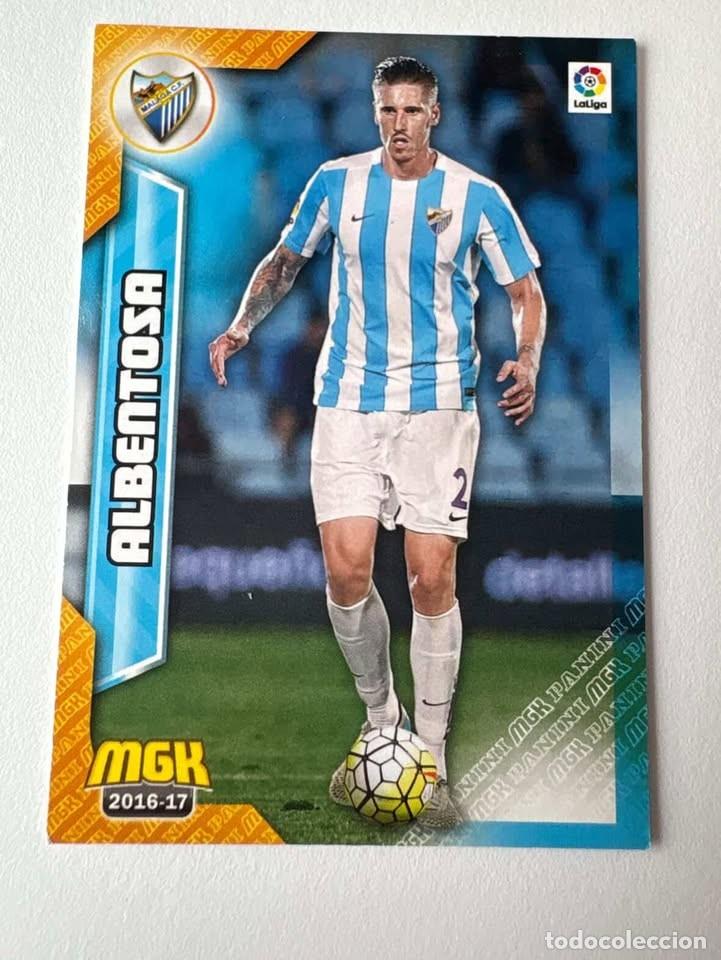 Coleccionismo deportivo: Albentosa M&aacute;laga 357 Megacracks 2016-17